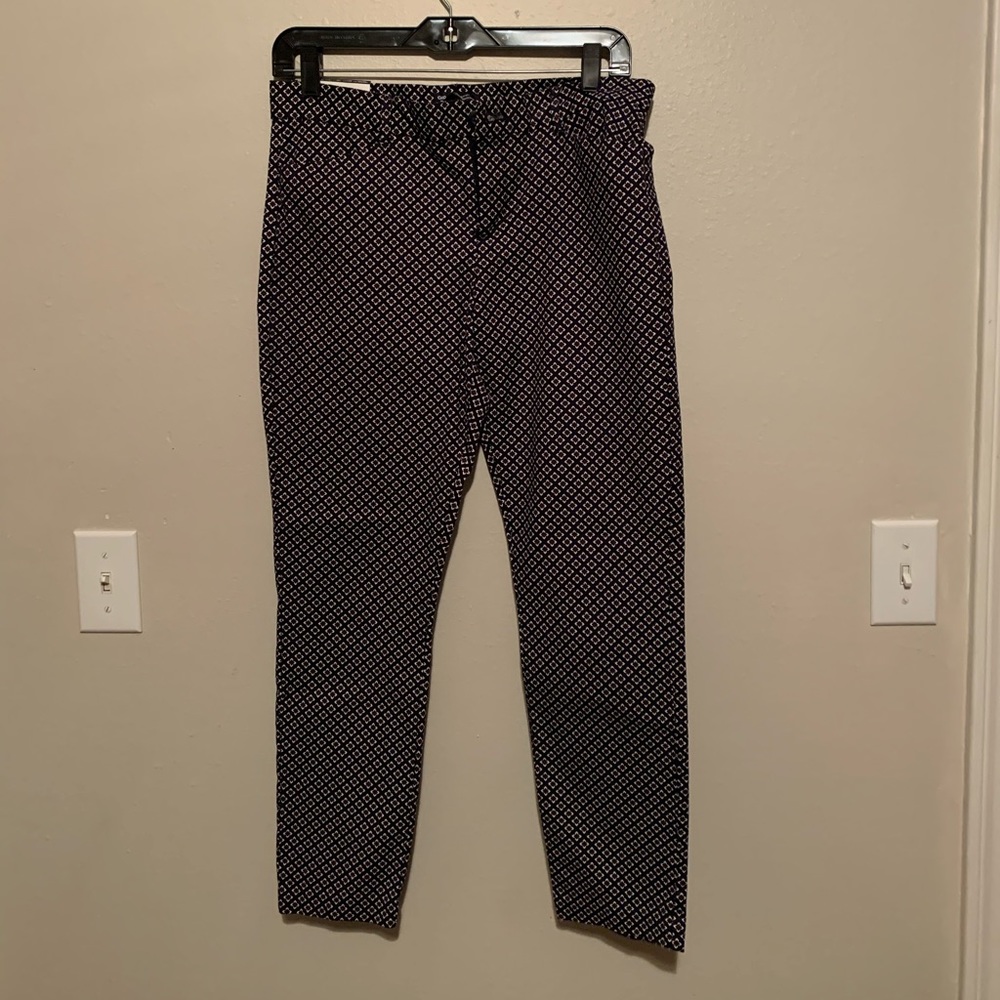 NWT Women’s Gap patterned trousers slim fit